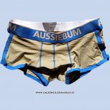 Boxer Aussiebum Hombre Beige Azul